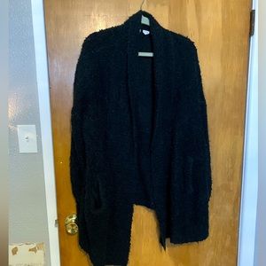 Vintage fluffy sweater coat